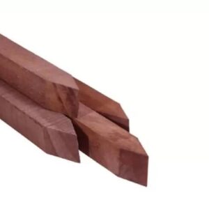 Hardhouten Piket Palen 50x50 — 100cm