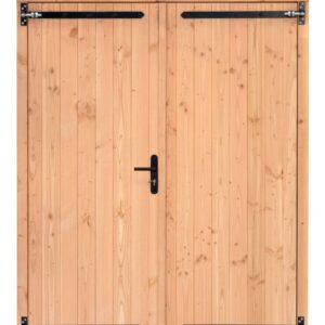 Opgeklampte deur dubbel douglas 169.6x202,1cm
